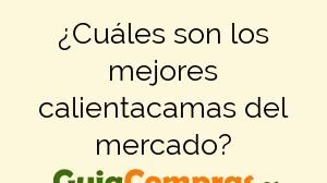 ¿Cuáles son los mejores calientacamas del mercado?