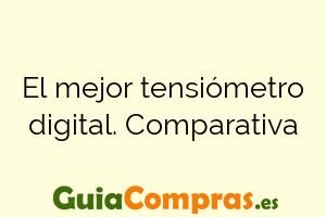 El mejor tensiómetro digital. Comparativa
