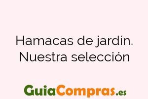 Hamacas de jardín. Nuestra selección