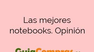 Las mejores notebooks. Opinión
