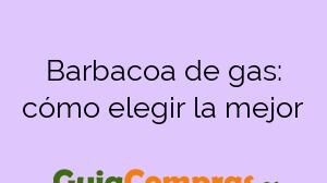 Barbacoa de gas: cómo elegir la mejor