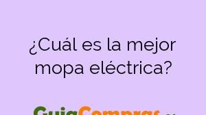 ¿Cuál es la mejor mopa eléctrica?