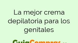 La mejor crema depilatoria para los genitales