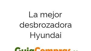 La mejor desbrozadora Hyundai