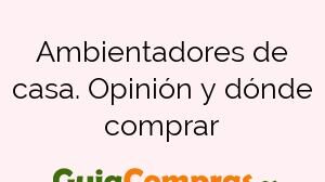 Ambientadores de casa. Opinión y dónde comprar