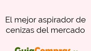 El mejor aspirador de cenizas del mercado