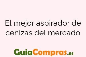 El mejor aspirador de cenizas del mercado