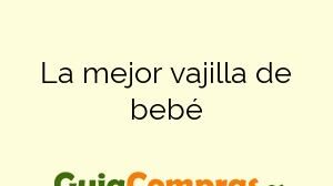 La mejor vajilla de bebé