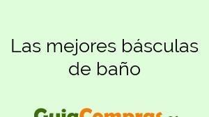 Las mejores básculas de baño