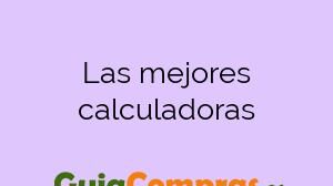 Las mejores calculadoras