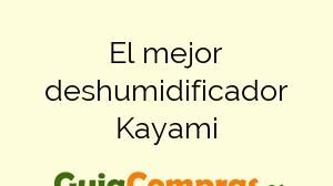 El mejor deshumidificador Kayami