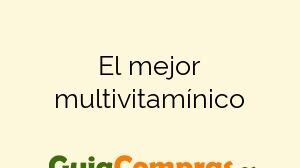 El mejor multivitamínico