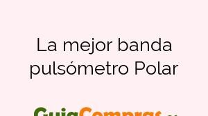 La mejor banda pulsómetro Polar