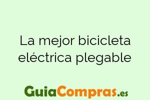 La mejor bicicleta eléctrica plegable