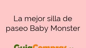 La mejor silla de paseo Baby Monster