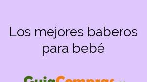 Los mejores baberos para bebé