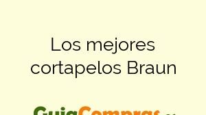 Los mejores cortapelos Braun